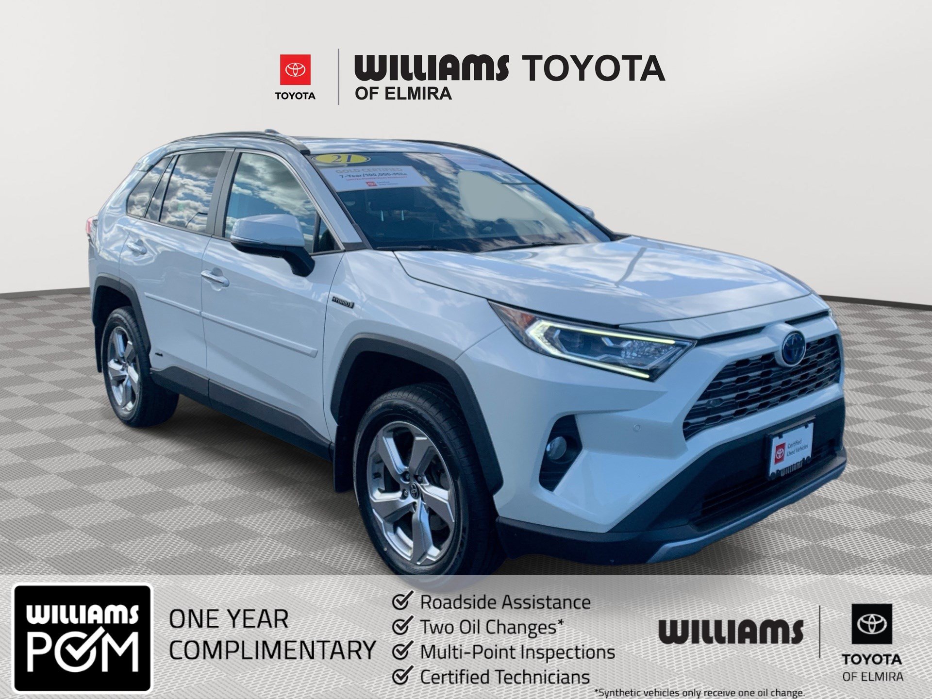 Certified 2021 Toyota RAV4 Limited w/ Limited Grade Weather Package AWD/4WD image 1