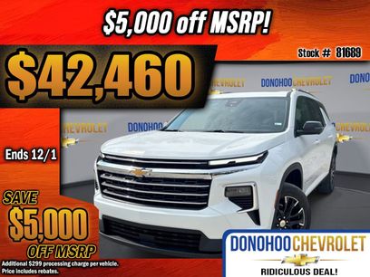 New 2026 Chevrolet Traverse LT w/ Sun and Wheel Package