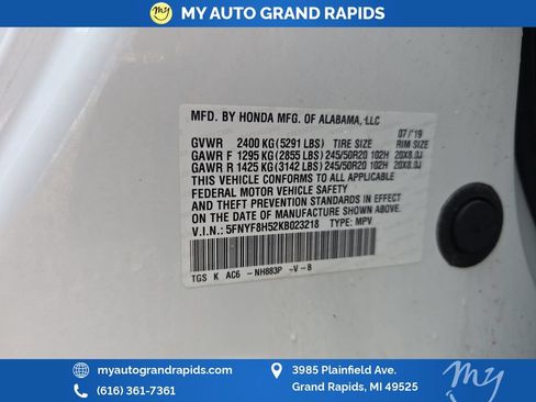 Used 2019 Honda Passport EX-L image 35