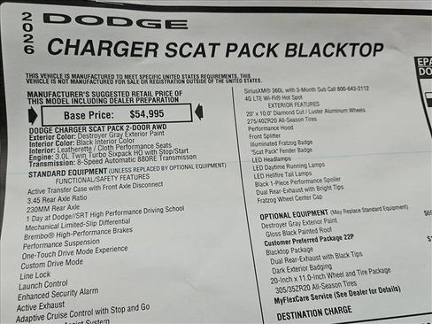 New 2026 Dodge Charger Scat Pack image 17