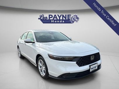 Certified 2025 Honda Accord LX