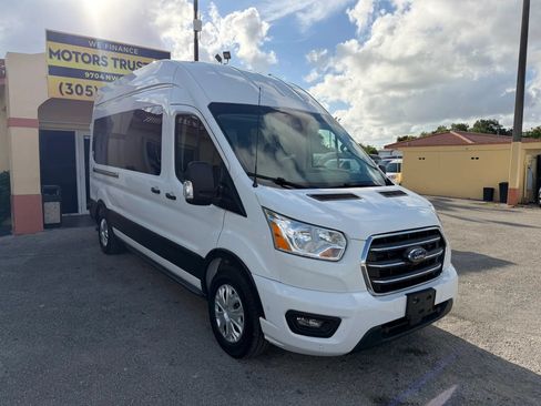 Used 2020 Ford Transit 350 148 High Roof Wagon RWD image 8