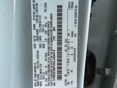 Used 2022 Ford Bronco Outer Banks AWD/4WD image 30