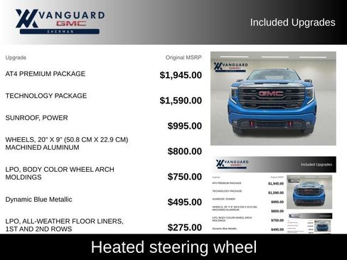 Used 2023 GMC Sierra 1500 AT4 w/ AT4 Premium Package AWD/4WD image 10