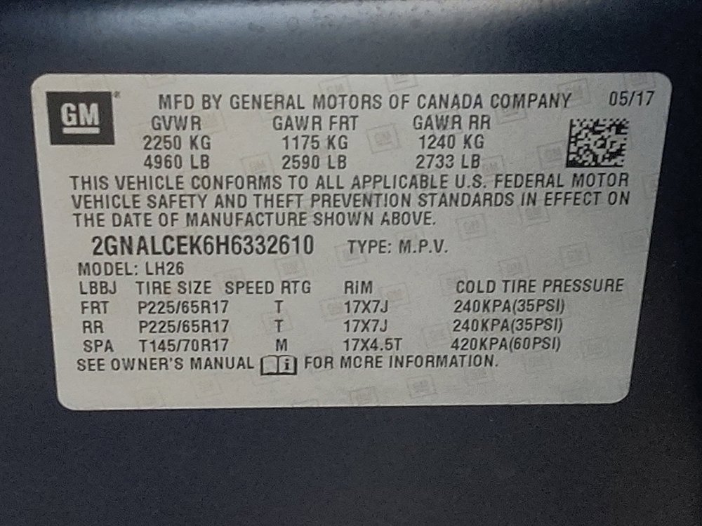 Used 2017 Chevrolet Equinox LT FWD image 33