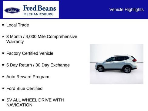Used 2017 Nissan Rogue SV w/ SV Premium Package AWD/4WD image 5