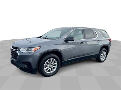 Certified 2021 Chevrolet Traverse LS w/ LPO, Floor Liner Package image 1