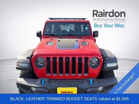 Used 2022 Jeep Wrangler Unlimited Rubicon 4xe AWD/4WD image 2