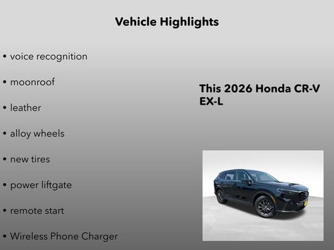 New 2026 Honda CR-V EX-L image 15