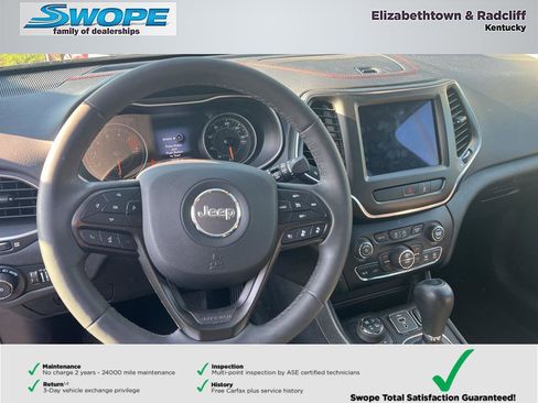 Certified 2022 Jeep Cherokee Trailhawk w/ Technology Group B AWD/4WD image 16