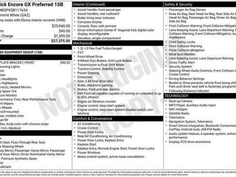 Used 2025 Buick Encore GX Preferred FWD image 1