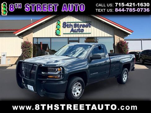 Used 2018 Chevrolet Silverado 1500 W/T w/ WT Convenience Package AWD/4WD image 1