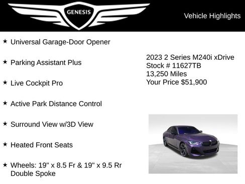 Used 2023 BMW M240i xDrive Coupe AWD/4WD image 26