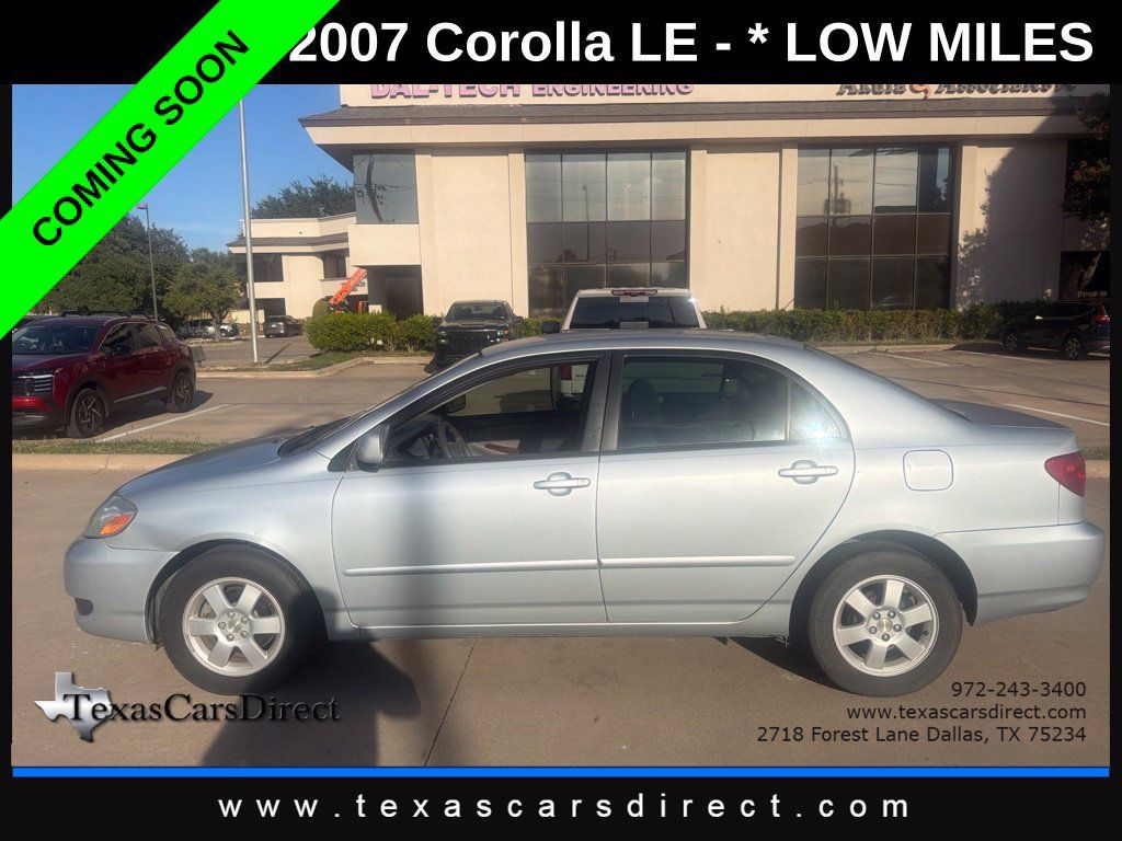 Used 2007 Toyota Corolla LE w/ Audio Value Pkg FWD image 2