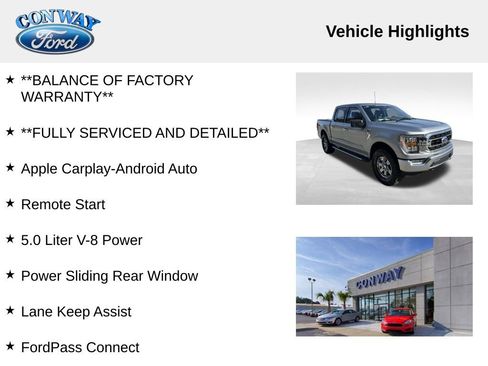 Used 2023 Ford F150 XLT w/ Equipment Group 302A High image 8