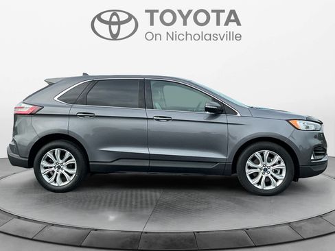 Used 2021 Ford Edge Titanium w/ Cargo Accessory Package FWD image 6