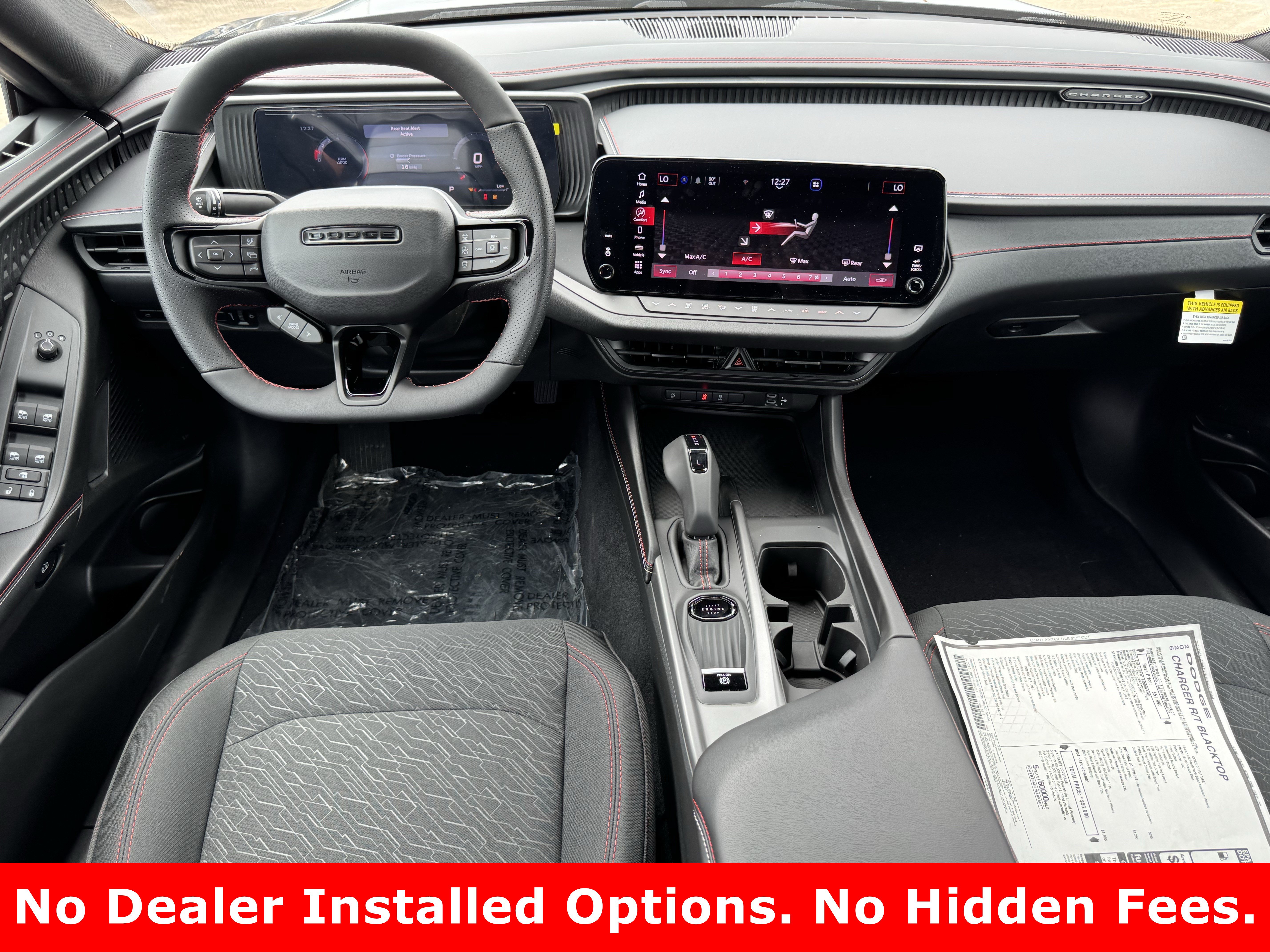 New 2026 Dodge Charger R/T w/ Blacktop Package AWD/4WD image 13