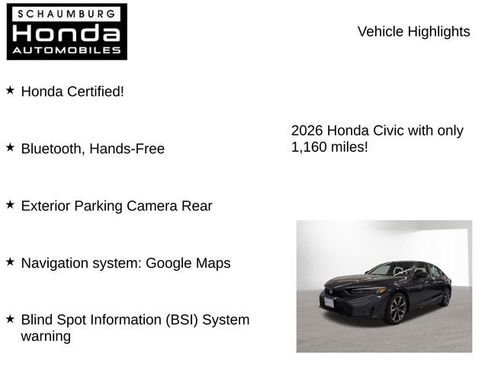 Used 2026 Honda Civic Sport Touring image 7