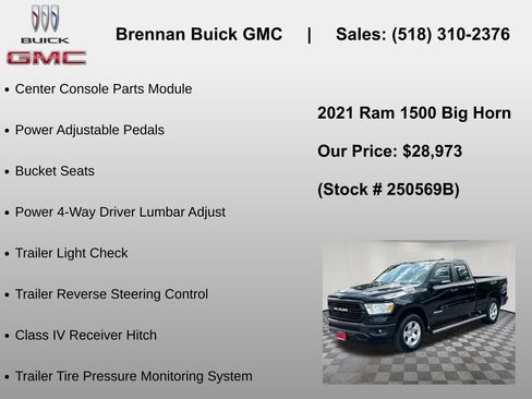Used 2021 RAM 1500 Big Horn AWD/4WD image 30