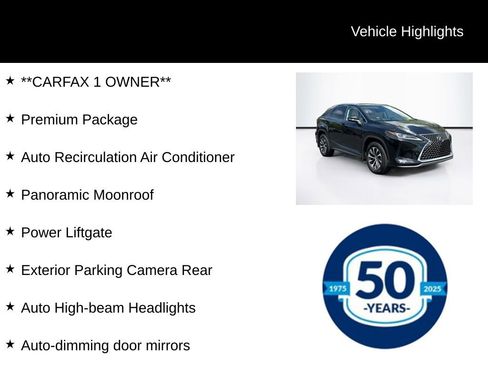 Used 2022 Lexus RX 350 AWD w/ Premium Package image 7