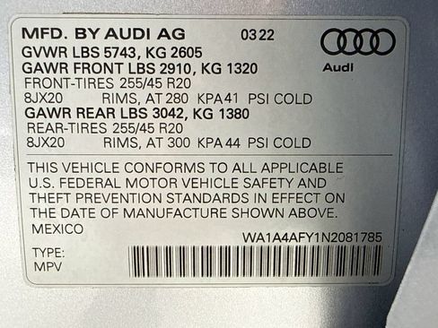 Used 2022 Audi SQ5 Premium AWD/4WD image 26