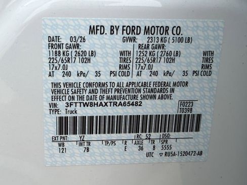 New 2026 Ford Maverick XLT image 59