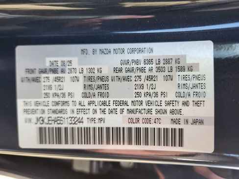 New 2025 MAZDA CX-70 Plug-In Hybrid w/ Premium Plus image 25