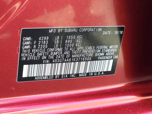 Used 2019 Subaru Impreza 2.0i image 26