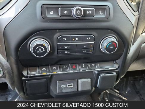Used 2024 Chevrolet Silverado 1500 Custom RWD image 22