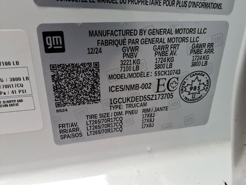 Used 2025 Chevrolet Silverado 1500 LT w/ Work Truck Package image 35