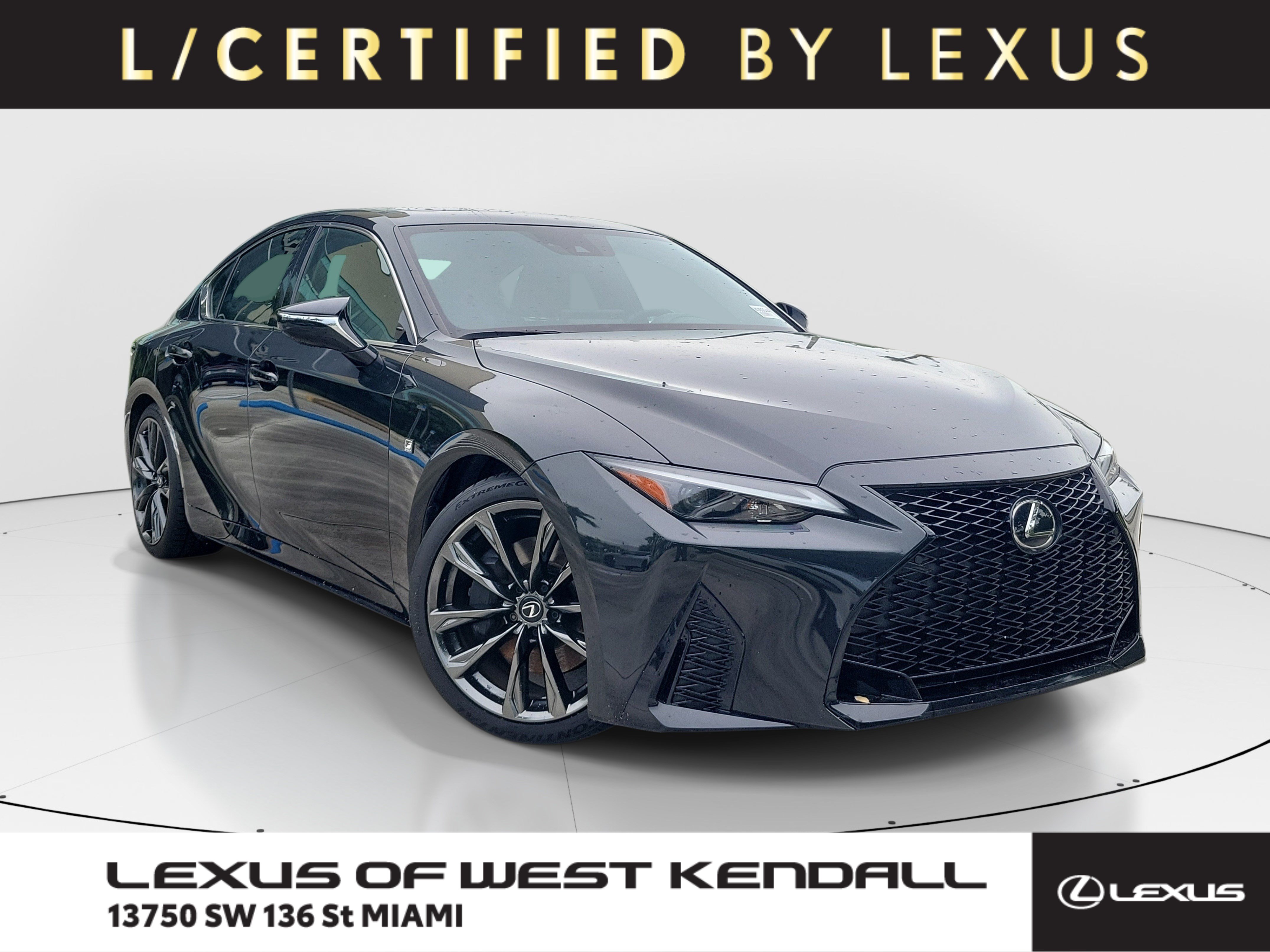 Used 2023 Lexus IS 350 F Sport w/ Memory Package RWD image 1