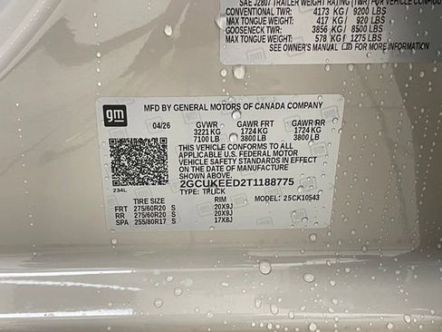 New 2026 Chevrolet Silverado 1500 RST w/ RST All Star Premium Package AWD/4WD image 27