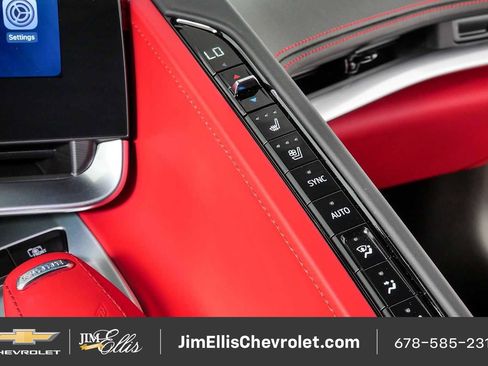 Used 2024 Chevrolet Corvette Z06 w/ Chrome Exterior Badge Package RWD image 17