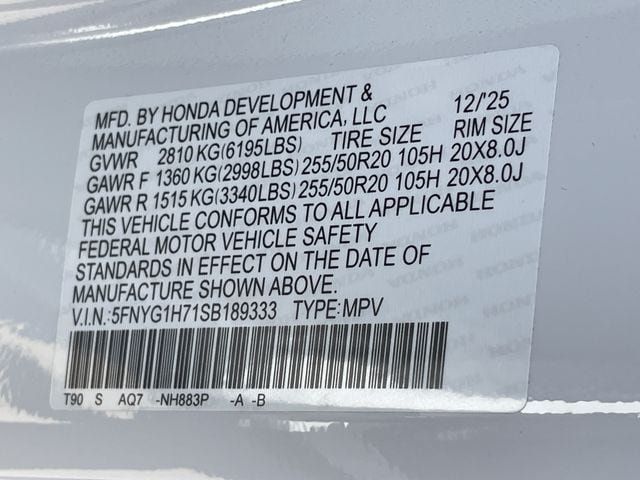 Used 2025 Honda Pilot Touring image 15