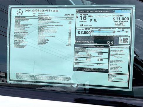 New 2026 Mercedes-Benz GLE 63 AMG S image 13