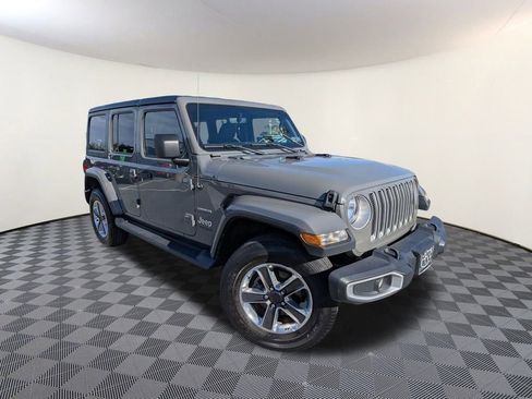 Used 2022 Jeep Wrangler Unlimited Sahara AWD/4WD image 1