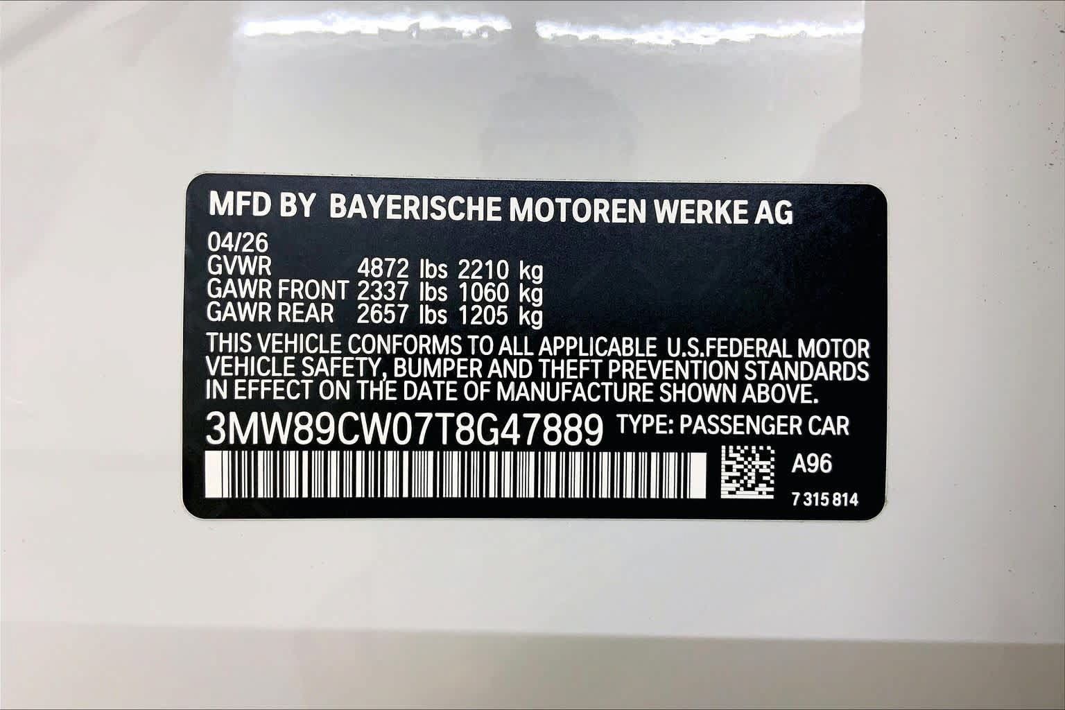 New 2026 BMW 330i xDrive Sedan w/ M Sport Package AWD/4WD image 21