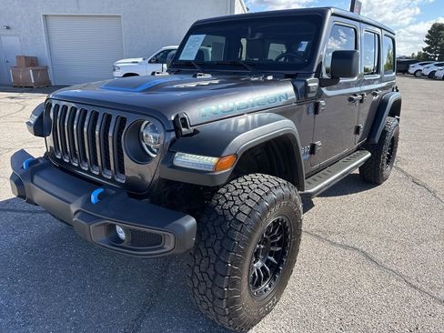 Used 2022 Jeep Wrangler Unlimited Rubicon 4xe image 3
