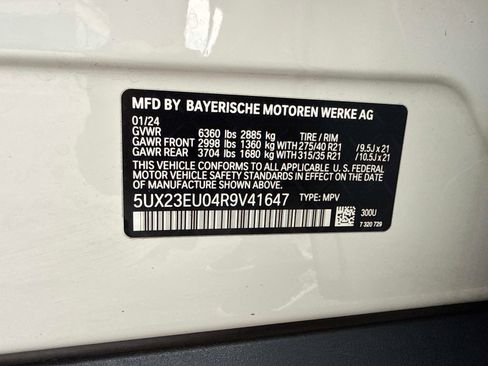 Used 2024 BMW X5 xDrive40i w/ Premium Package image 36