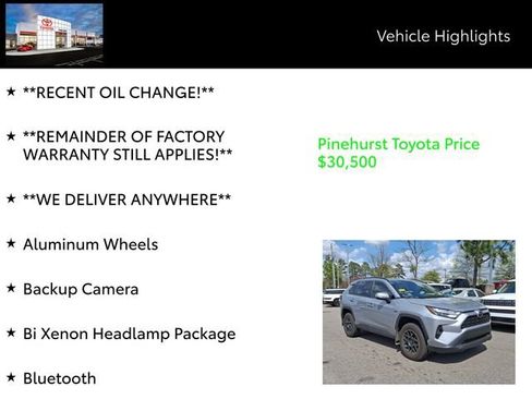 Used 2025 Toyota RAV4 XLE w/ Convenience Package image 19