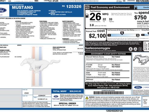 Used 2024 Ford Mustang Premium RWD image 6