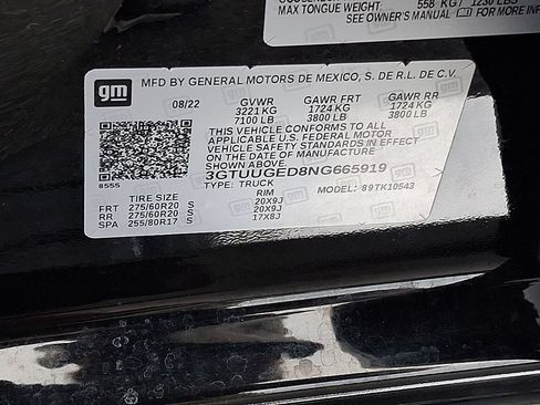 Used 2022 GMC Sierra 1500 Denali AWD/4WD image 30
