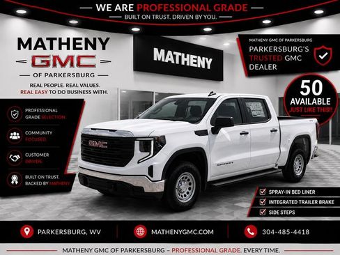 New 2026 GMC Sierra 1500 Pro w/ Trailering Package AWD/4WD image 1