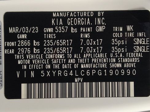 Used 2023 Kia Sorento LX FWD image 33