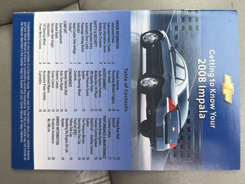 Used 2008 Chevrolet Impala LT w/ Luxury Edition Package FWD image 21