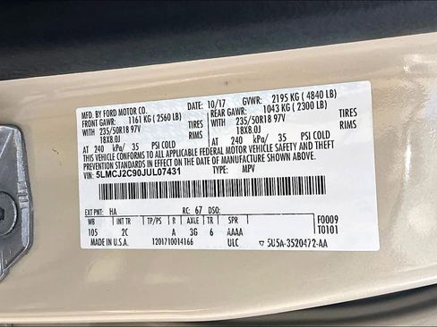 Used 2018 Lincoln MKC Select w/ Select Plus Package image 36