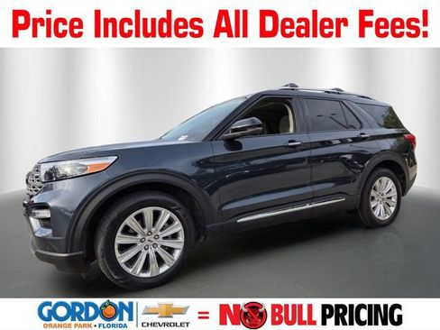 Used 2023 Ford Explorer Limited w/ Limited Technology Package RWD image 1