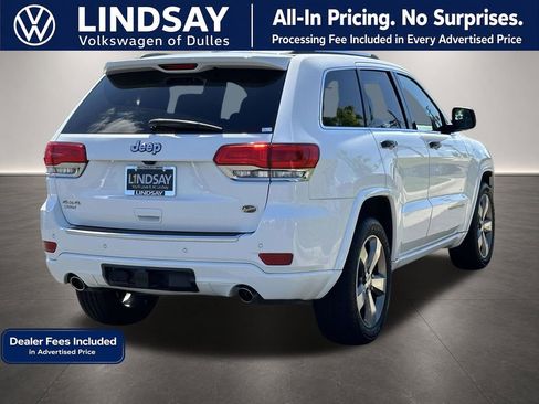 Used 2016 Jeep Grand Cherokee Overland w/ Advanced Technology Group AWD/4WD image 7