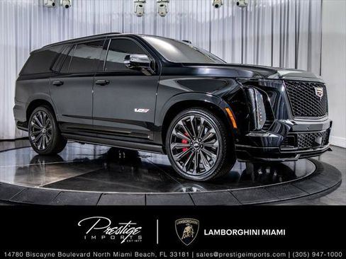 Used 2025 Cadillac Escalade V w/ LPO, Floor Liner Package AWD/4WD image 1