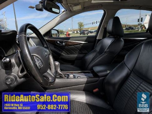 Used 2016 INFINITI Q50 Red Sport 400 AWD/4WD image 9